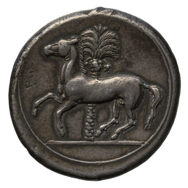 Carthaginian Empire Carthage Jenkins 1977 Carthage series 2, реверс, bnf-iris