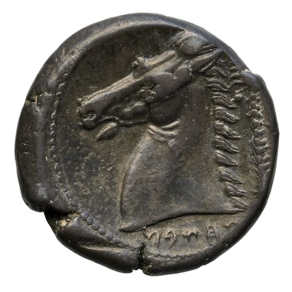 Carthaginian Empire Carthage Jenkins 1978 Carthage series 5, реверс, bnf-iris