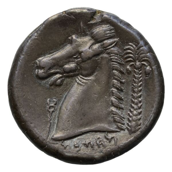 Carthaginian Empire Carthage Jenkins 1978 Carthage series 5, реверс, bnf-iris