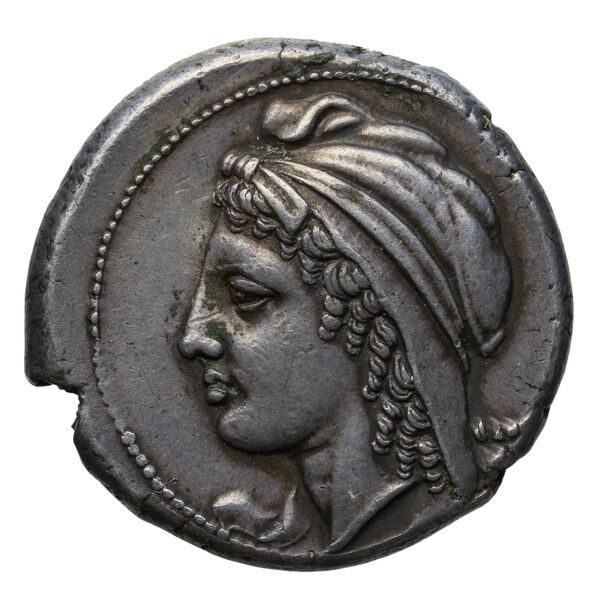 obverse Carthaginian Empire Carthage Jenkins 1977 Carthage series 4