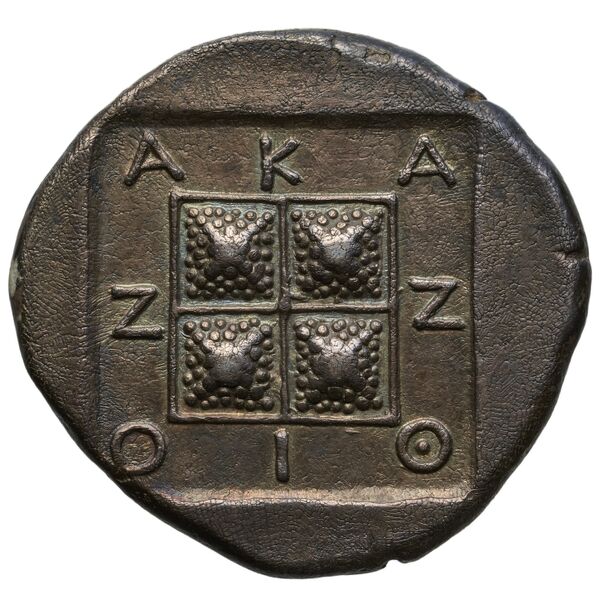 Acanthus Tselekas 1996 Periods F-G, groups 42-61, реверс, bnf-iris