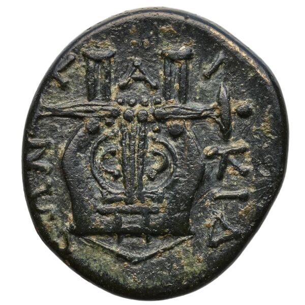 реверс Chalcidian League Olynthus Psoma 2001 denomination A and C
