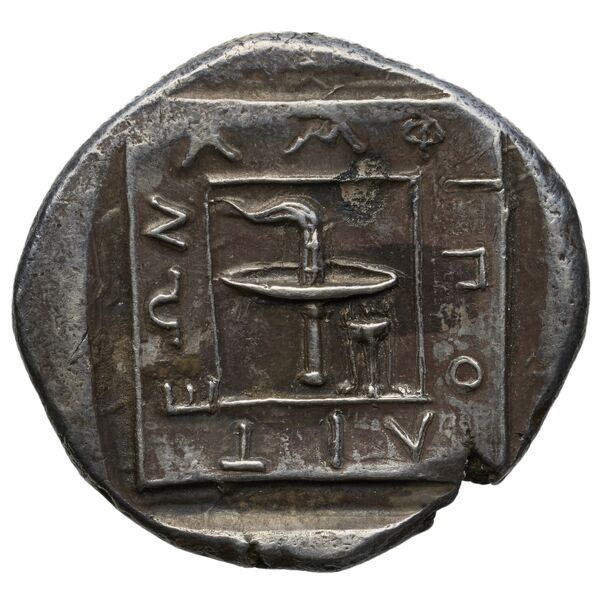 Amphipolis Lorber 1990 Tetradrachm Type E-P, реверс, bnf-iris