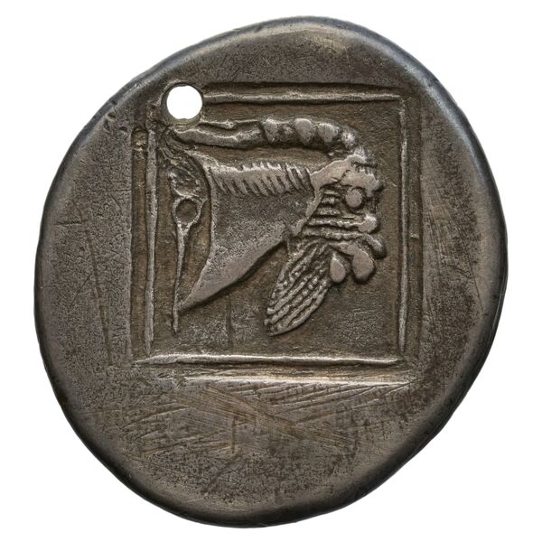 Alexander I of Macedon Aegae, Macedon Raymond 1953 Group I tetradrachms CC, реверс, bnf-iris