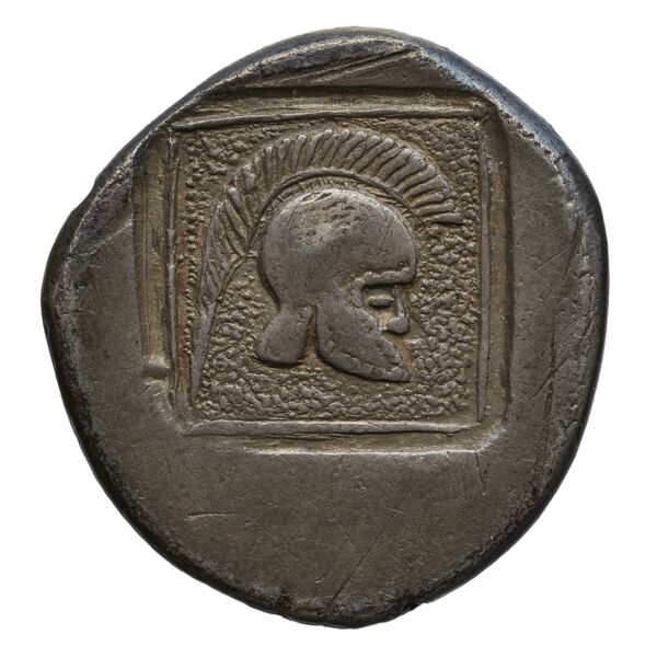 Alexander I of Macedon Aegae, Macedon Raymond 1953 Group I tetradrachms CC, реверс, bnf-iris
