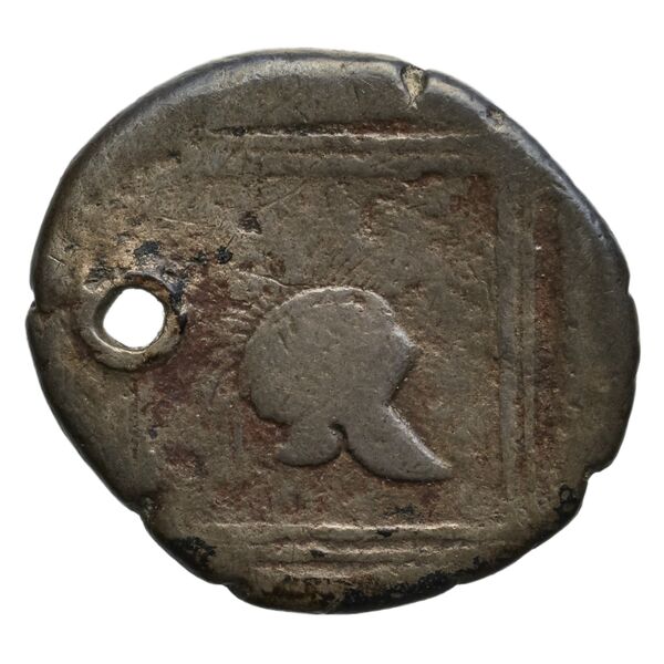Perdiccas II of Macedon Aegae, Macedon Raymond 1953 Group IV light tetrobols, реверс, bnf-iris