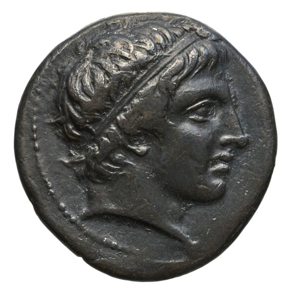 Archelaus I of Macedon Aegae, Macedon Westermark 1993 Group 2, аверс, bnf-iris