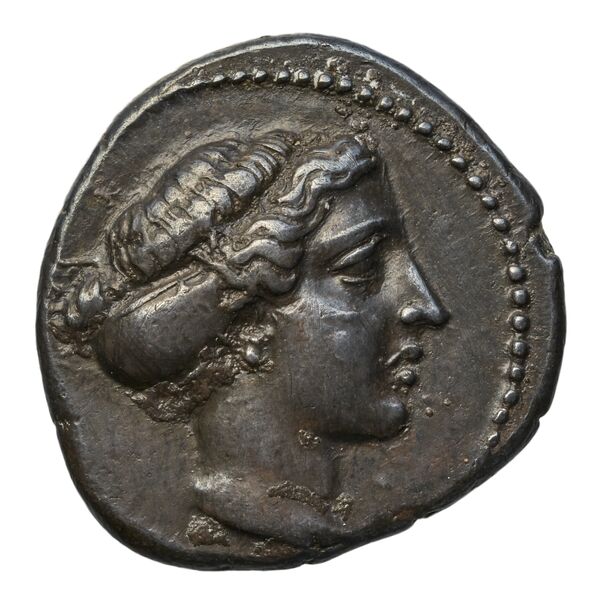 obverse Larissa, Thessaly Herrmann 1925 p. 36, IVa drachm