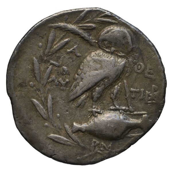 Polykles Athens Thompson 1961 101X-110, реверс, bnf-iris