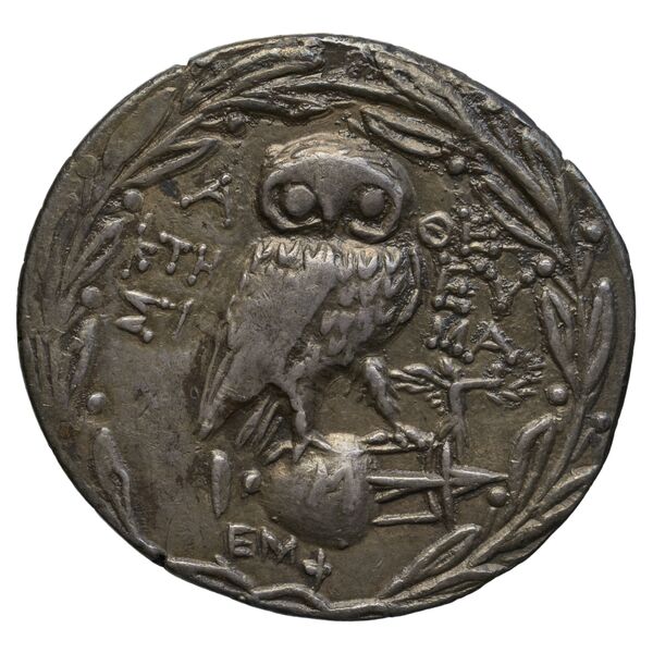 Ktesi… Athens Thompson 1961 266-286, реверс, bnf-iris