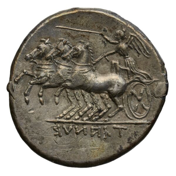 reverse Teanum Sidicinum Historia Numorum Italy 452