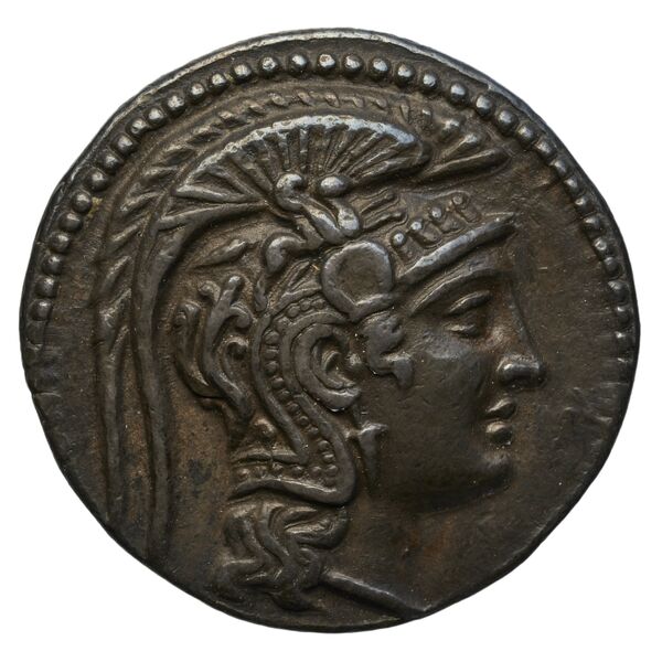 аверс Achaios Athens Thompson 1961 411bis, 421-428