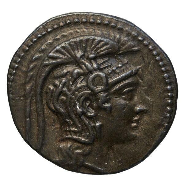 Achaios Athens Thompson 1961 411bis, 421-428, аверс, bnf-iris