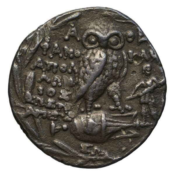 Phanokles Athens Thompson 1961 685bis, 697-709, реверс, bnf-iris