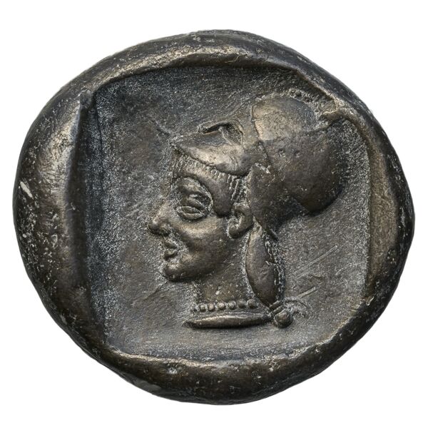 Corinth Calciati 1990 Period II Class I-III, реверс, bnf-iris