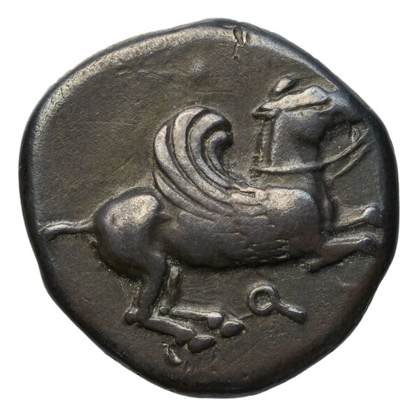 Corinth Calciati 1990 Period III, class 1-3, аверс, bnf-iris