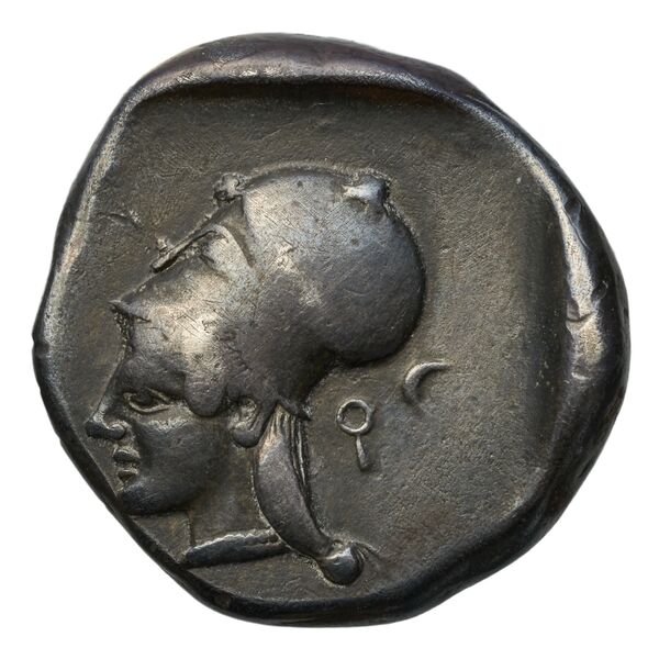 Corinth Calciati 1990 Period III, class 1-3, реверс, bnf-iris