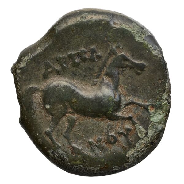 Arpi Historia Numorum Italy 645, реверс, bnf-iris