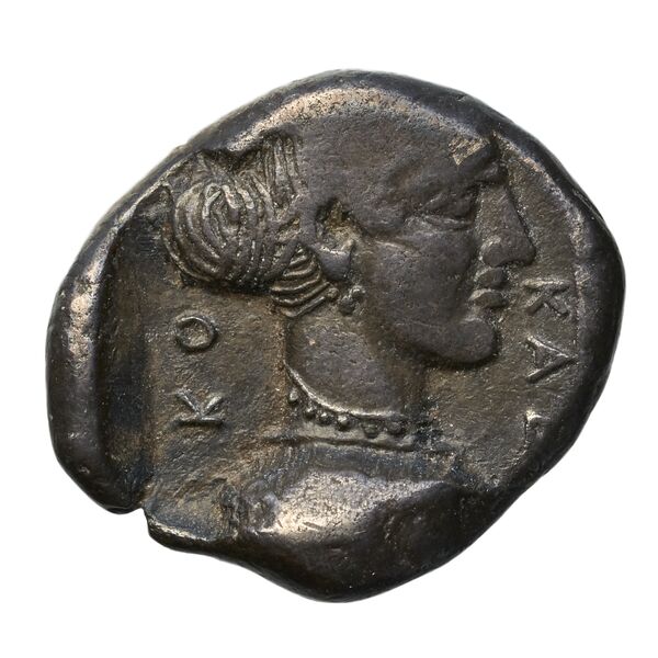 obverse Arcadian League  Antigoneia Williams 1965 Period IV