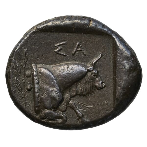 Samos Barron 1966 Class III tetradrachms, реверс, bnf-iris