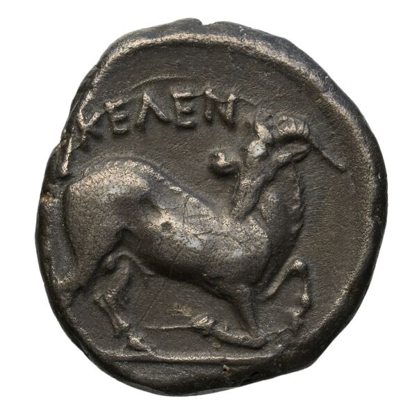 Celenderis Kraay 1962 Series IV, реверс, bnf-iris