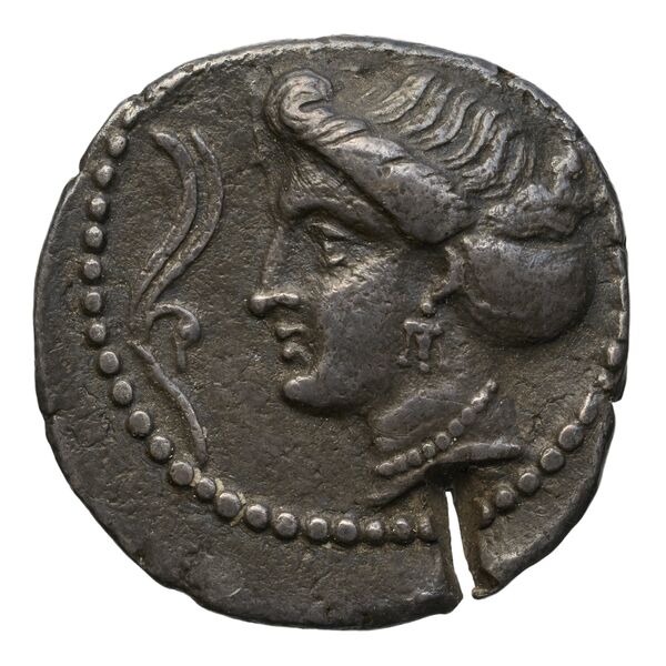 Abd Sasan of Sinope Sinope Waddington 1925 33, obverse, bnf-iris