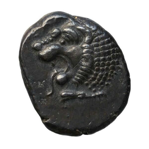 Hecatomnus of Caria Mylasa Konuk 1998 A1, аверс, bnf-iris