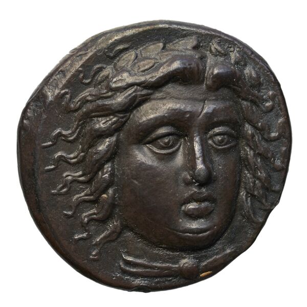 Idrieus of Caria Halicarnassus Konuk 1998 1, аверс, bnf-iris