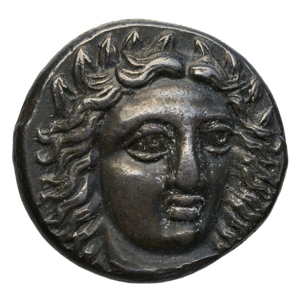Pixodarus of Caria Halicarnassus Konuk 1998 A1, аверс, bnf-iris