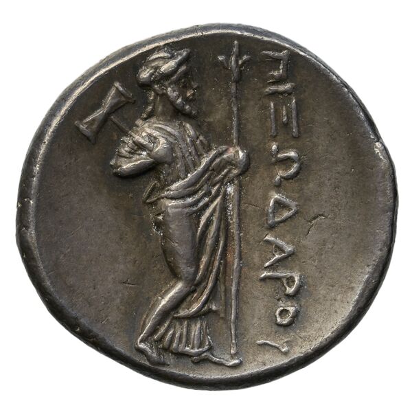 Pixodarus of Caria Halicarnassus Konuk 1998 A1, реверс, bnf-iris