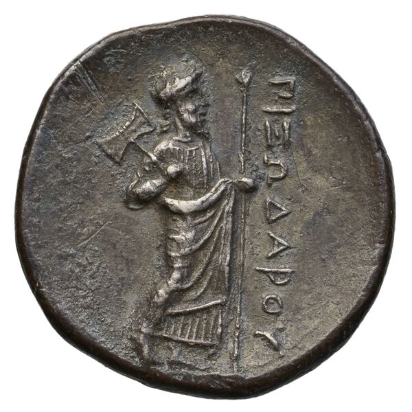 Pixodarus of Caria Halicarnassus Konuk 1998 A1, реверс, bnf-iris