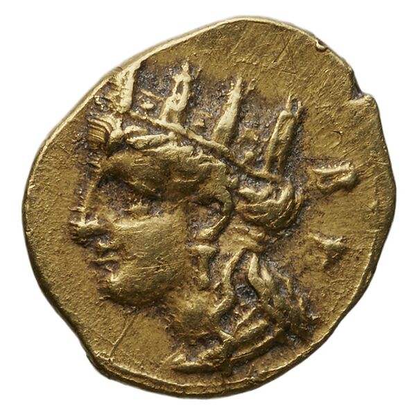 аверс Euagoras II of Salamis Salamis Markou 2011 380-412