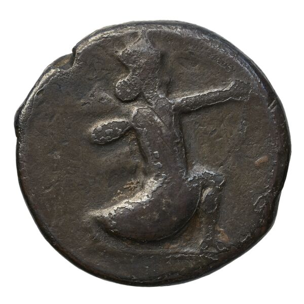 Euagoras II of Salamis Salamis Babelon 1893 620-626, аверс, bnf-iris