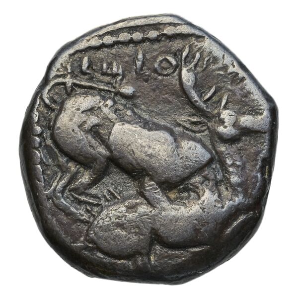 Baalmelek II of Citium Citium BMC Citium 29-48, реверс, bnf-iris