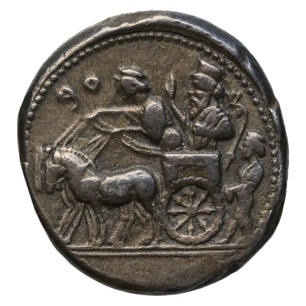 Abdashtart I, King of Sidon Sidon Elayi 2004 IV.2.1.1-3, obverse, bnf-iris