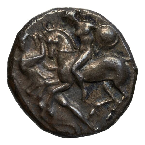 obverse Taras Historia Numorum Italy 963