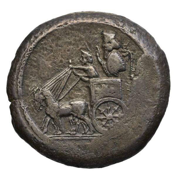 Baalshillem II, King of Sidon Sidon Elayi 2004 IV.1.1.1-2, obverse, bnf-iris