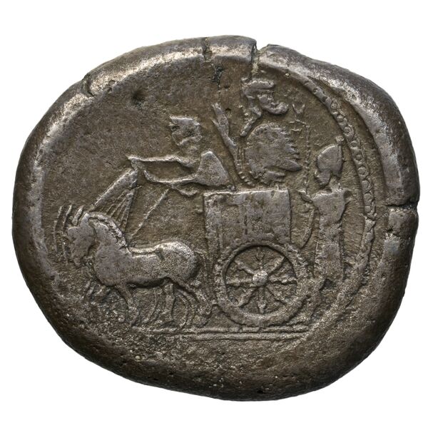 Baalshillem II, King of Sidon Sidon Elayi 2004 IV.1.1.1-2, obverse, bnf-iris