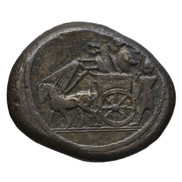 Baalshillem II, King of Sidon Sidon Elayi 2004 IV.1.1.1-2, obverse, bnf-iris