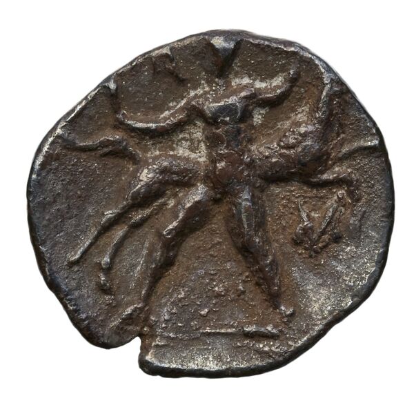реверс Taras Historia Numorum Italy 1067