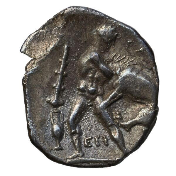 реверс Taras Historia Numorum Italy 1062