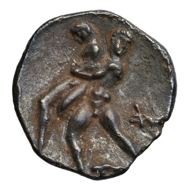 реверс Taras Historia Numorum Italy 1063
