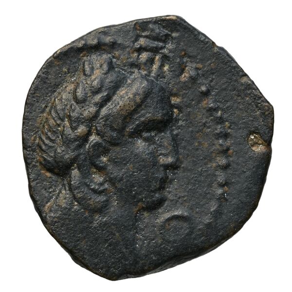 аверс Aretas IV of Nabataea Petra Barkay 2019 105, 107