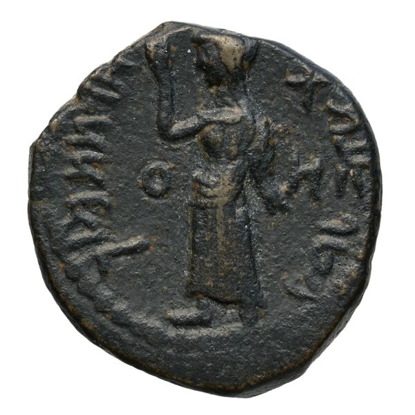 реверс Aretas IV of Nabataea Petra Barkay 2019 105, 107