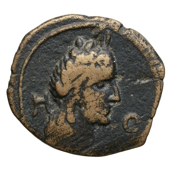 Aretas IV of Nabataea Petra Barkay 2019 105, 107, аверс, bnf-iris