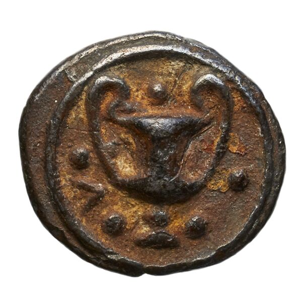 Taras Historia Numorum Italy 1076, аверс, bnf-iris