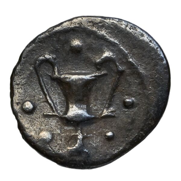 reverse Taras Historia Numorum Italy 918