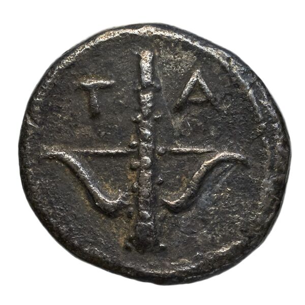 Taras Historia Numorum Italy 857, аверс, bnf-iris