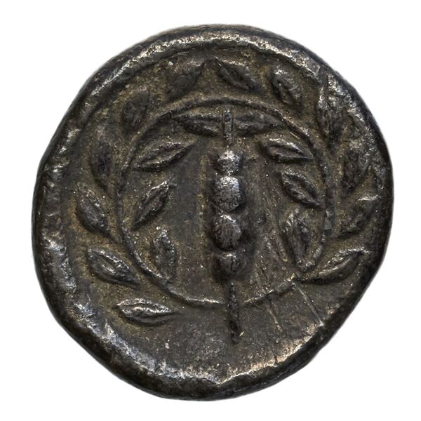 Taras Historia Numorum Italy 857, реверс, bnf-iris