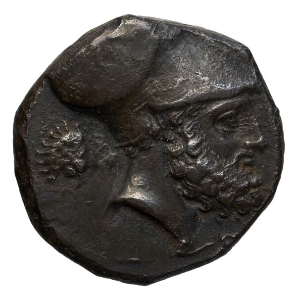 obverse Metapontum Historia Numorum Italy 1575-7